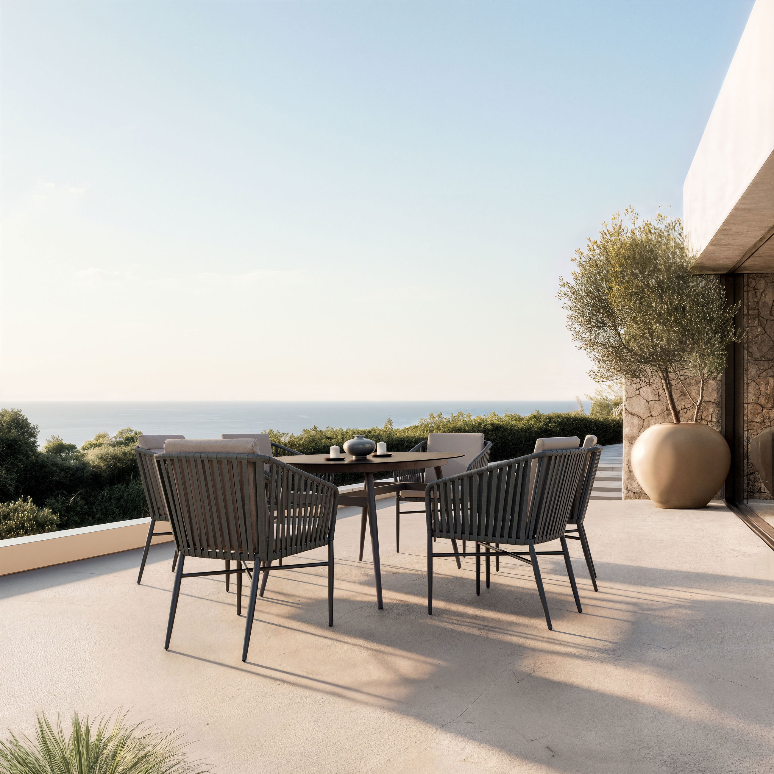 Rope U Dining 6 (anthrazit)