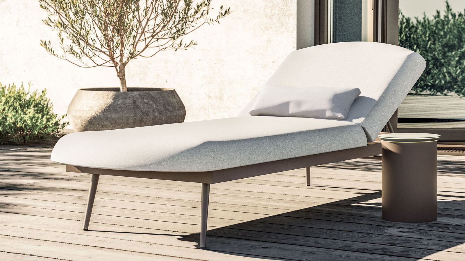 Confort Sun Lounger Compact