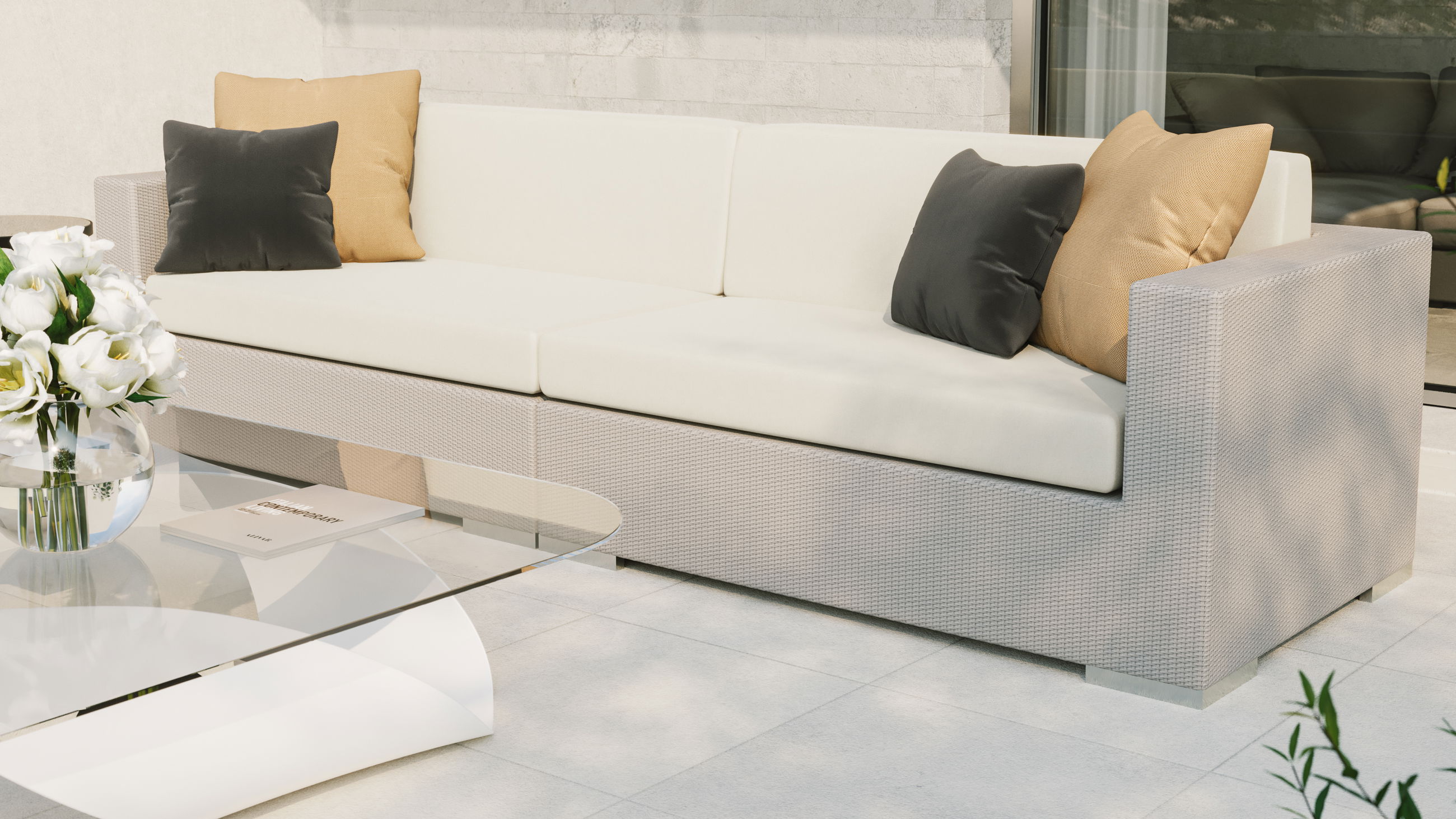 Cube Sofa, anthrazit