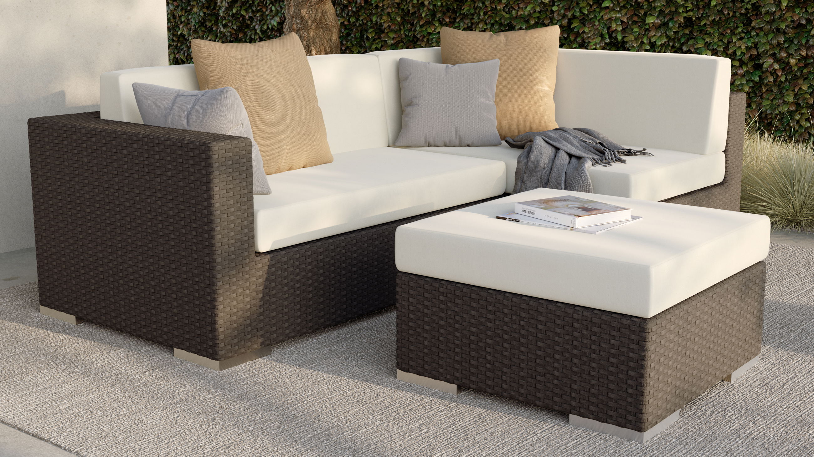 Cube Lounge Mini rechts (anthrazit)