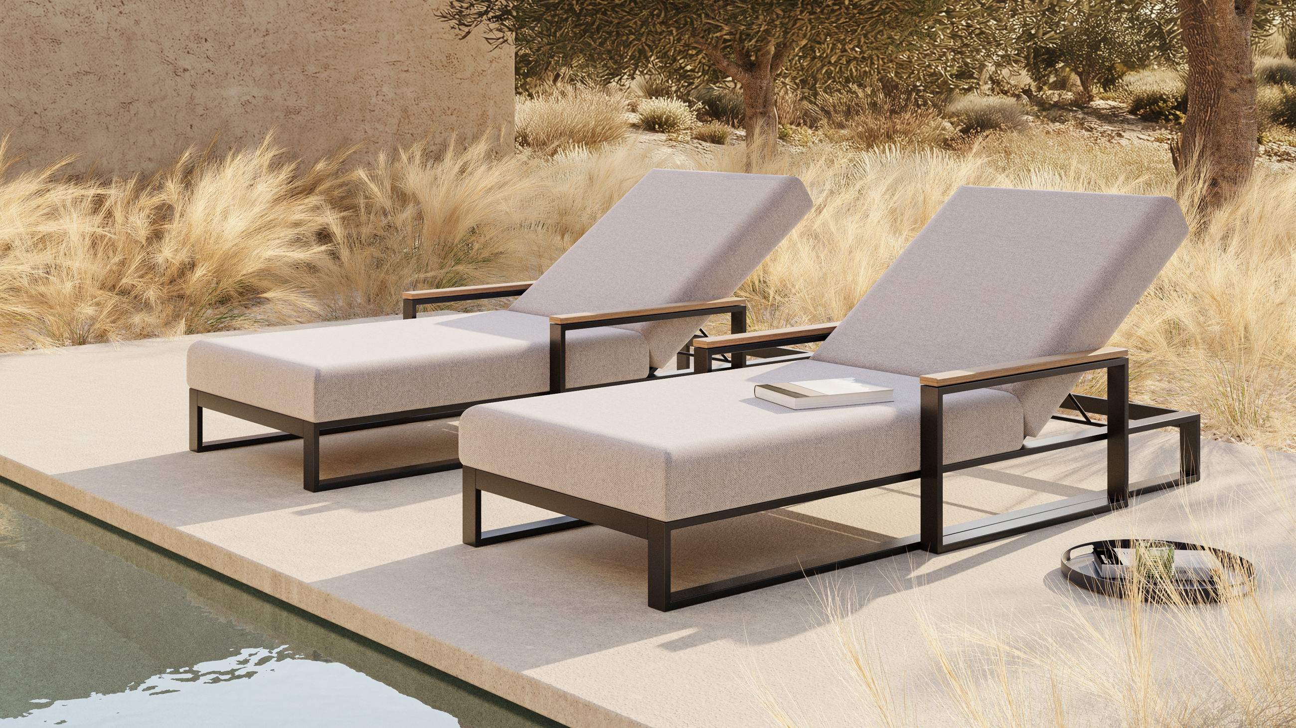 Matoyo Sun Lounger Compact Set