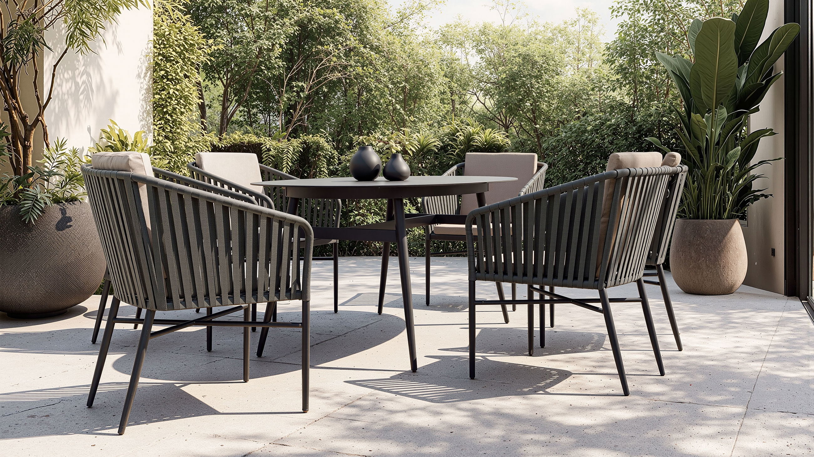 Rope U Dining 6 (anthrazit)